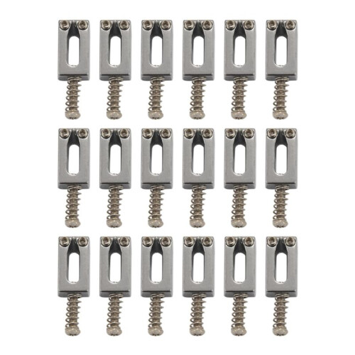18 Delar Elgitarrbrosadlar Platt Set för Strat Tele-Gitarrbyte
