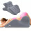 Ergonomic Couples Pillow for Multi-Position Comfort, Memory Foam Support for Waist and Neck 2