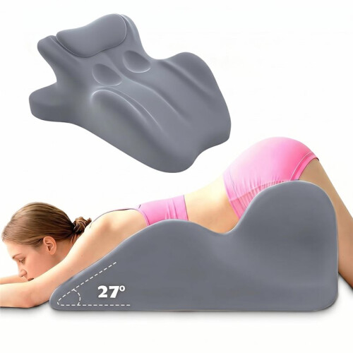Ergonomic Couples Pillow for Multi-Position Comfort, Memory Foam Support for Waist and Neck 1
