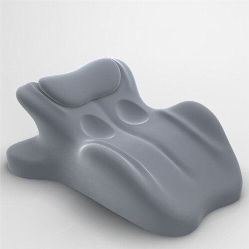 Ergonomic Couples Pillow for Multi-Position Comfort, Memory Foam Support for Waist and Neck 2