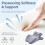 Ergonomic Couples Pillow for Multi-Position Comfort, Memory Foam Support for Waist and Neck 4
