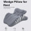 Ergonomic Couples Pillow for Multi-Position Comfort, Memory Foam Support for Waist and Neck 5