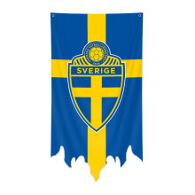 (Sweden) 2026 World Cup Flag 70x130cm Wall Hanging Banner Sports Fan Cheering Home Party Decor
