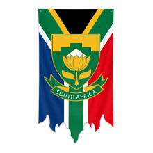 (South Africa) 2026 World Cup Flag 70x130cm Wall Hanging Banner Sports Fan Cheering Home Party Decor