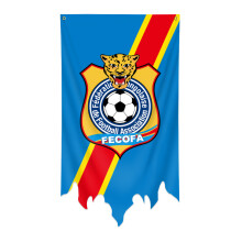 (DR Congo) Wall Hanging Flag 70x130cm 2026 World Cup Supporter Cheering Home Wall Art Decor