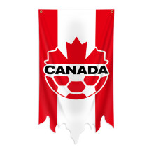 (Canada) Wall Hanging Flag 70x130cm 2026 World Cup Supporter Cheering Home Wall Art Decor