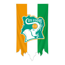 (Ivory Coast) Wall Hanging Flag 70x130cm 2026 World Cup Supporter Cheering Home Wall Art Decor
