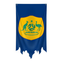 (Australia) Wall Hanging Flag 70x130cm 2026 World Cup Supporter Cheering Home Wall Art Decor