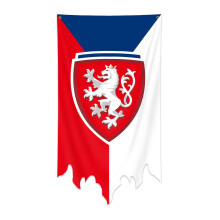 (Czech Republic) Wall Hanging Flag 70x130cm 2026 World Cup Supporter Cheering Home Wall Art Decor
