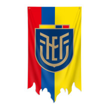 (Ecuador) 2026 World Cup Flag 70x130cm Wall Hanging Banner Sports Fan Cheering Home Party Decor