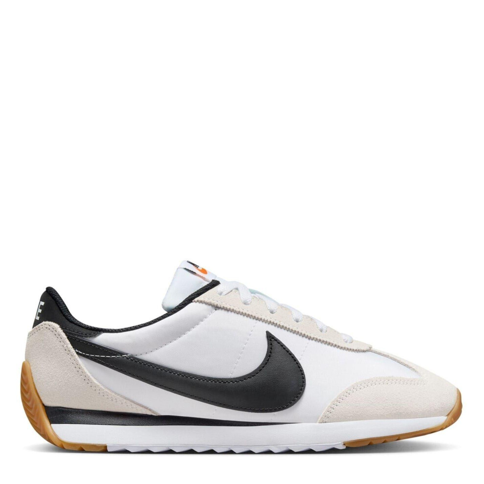 Nike (6.5 Uk, White/Black) Womens/Ladies Waffle Debut Suede Wedge Trainers Black