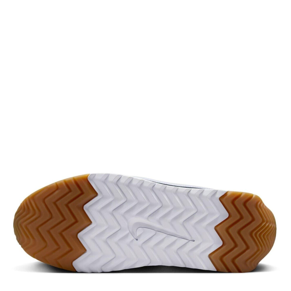 Nike (6 Uk, /White/Gum) Womens/Ladies Waffle Debut Suede Wedge Trainers Blue