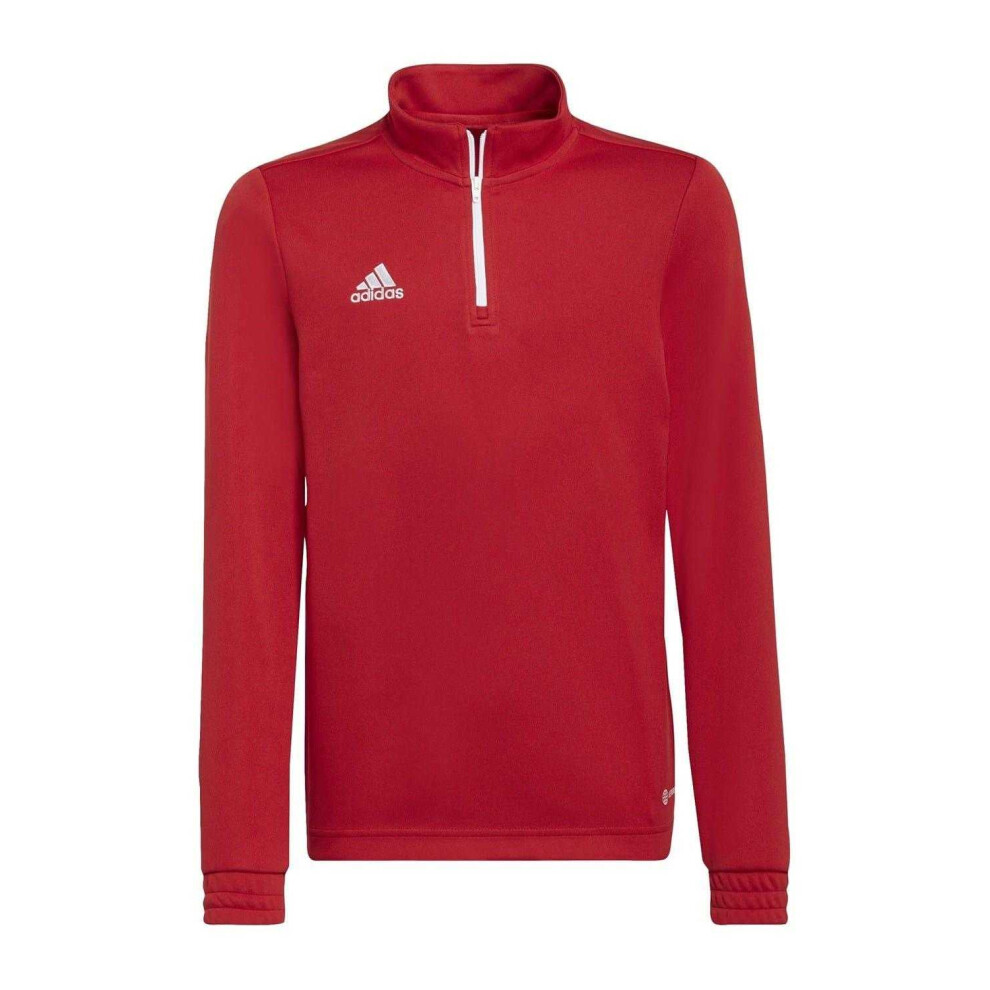 Adidas (5-6 Years, ) Childrens/Kids Entrada 22 Recycled Polyester Training Top Red