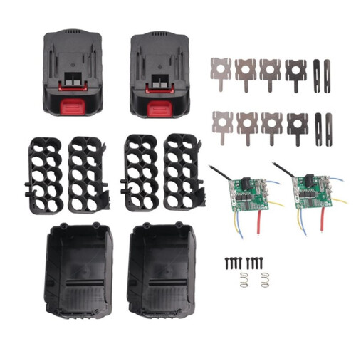 10Core 18650 Battery Storage Box BMS for  21V Battery Storage Box for Wireless Electric Angle Grinder Cutting 1
