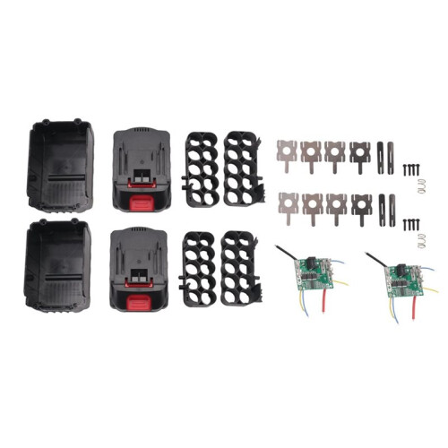 10Core 18650 Battery Storage Box BMS for  21V Battery Storage Box for Wireless Electric Angle Grinder Cutting 2