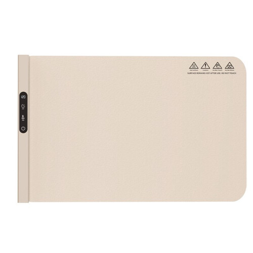 Portable Electric Warming Tray Foldable Food Warmer Mat Setting Fast Full-Surface Heating US Plug