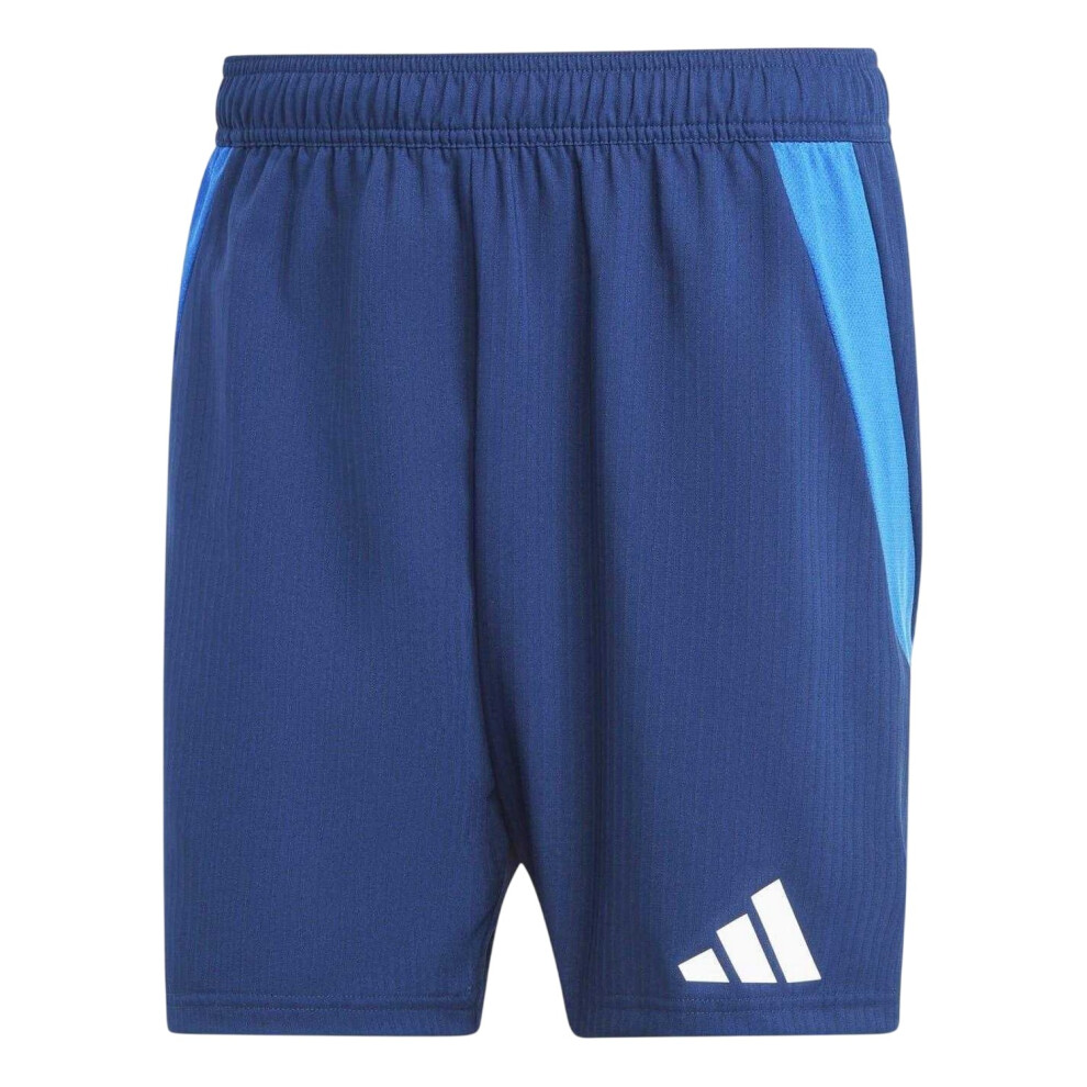 Adidas (S, Navy ) Mens Tiro 24 Football Shorts Blue