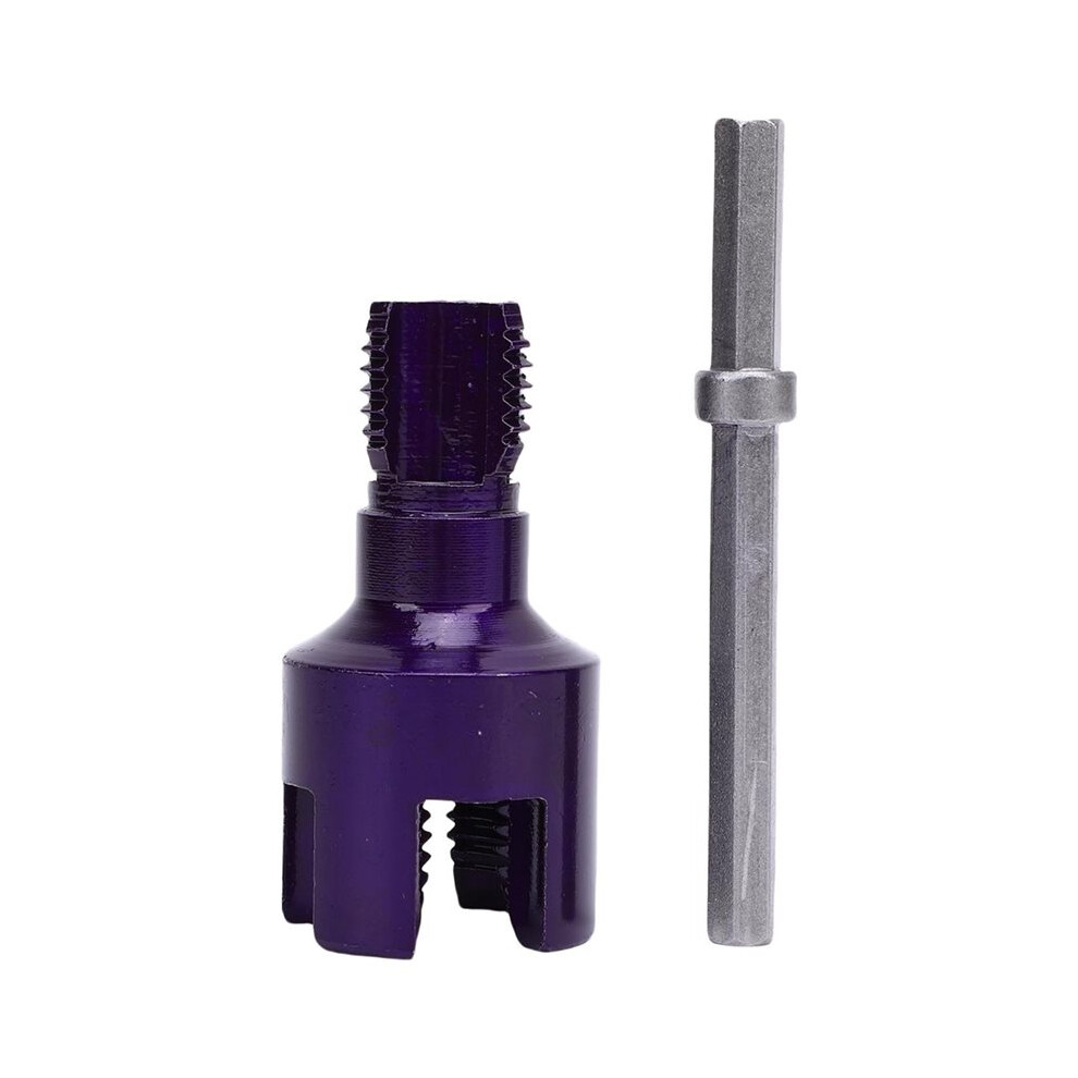 Pipe Thread Cutting Tool, Integrated Internal External Threading G1/2, Pvc Threader Hex Shank Pipes With Taps And Dies 4714040811675