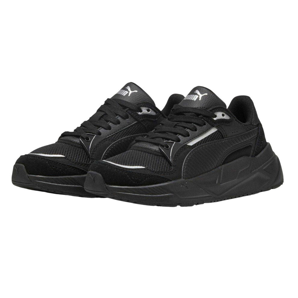 Puma (5 Uk, ) Childrens/Kids Trinity Trainers Black