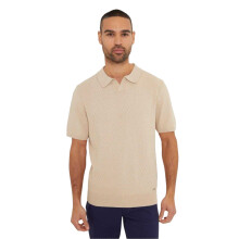 (M, Beige) Threadbare Mens Polo Shirt