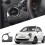 Driver'S Side Instrument Panel Air Vent Decorative Frame for  Abarth 500 595 2012-2015 Interior Modification Black 10