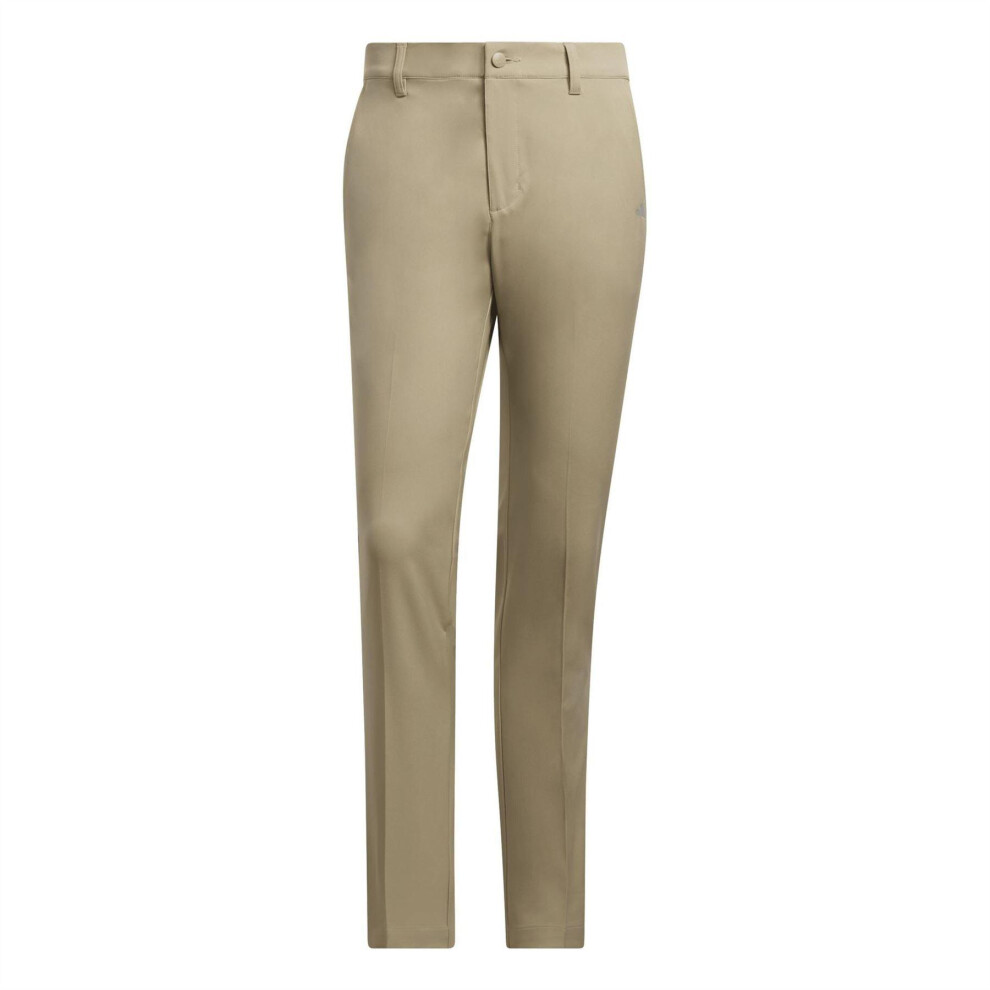 Adidas (36S, Hemp) Mens Tech Tapered Golf Trousers Multicoloured