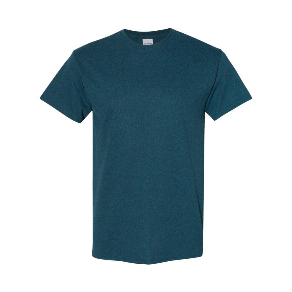 Gildan (3Xl, Midnight) Mens Heavy Cotton T-Shirt Multicoloured