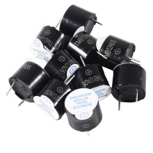 5V Active Buzzer Magnetic Long Continuous Beep Tone Active Piezo Buzzers for DIY Electronic Alert 40PCS