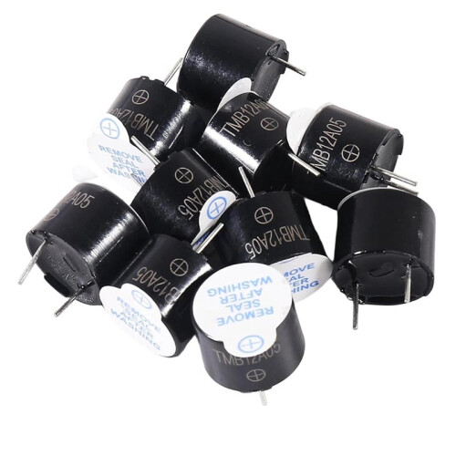 5V Active Buzzer Magnetic Long Continuous Beep Tone  Active Piezo Buzzers for  DIY Electronic Alert 40PCS