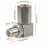 Exhaust Catalyst Rear Oxygen Sensor Spacer 90 Degree  Catalyst Lambda O2 Adapter CEL Fix M18x1.5 6