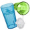 Cup Bundle 2-Pack Montessori Weaning Training Toddler Open Cup, Slow-Spill ,360 Rim Training Cup 3