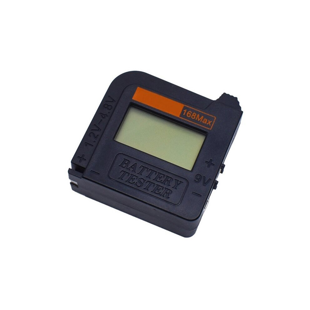 Digital Lithium Battery Capacity Tester 18650 Batteries Tester 1.2V-4.8V/9V For Aaa Aa Button Cell Universal Test Black 4711143507061