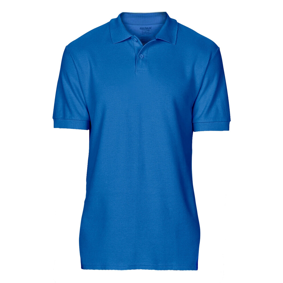 Gildan (3Xl, Royal) Softstyle Mens Short Sleeve Double Pique Polo Shirt Multicoloured
