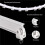 Flexible Bendable Ceiling Curtain Track, , Ceiling Mount for Curtain Rail with Track for Room Divider 7