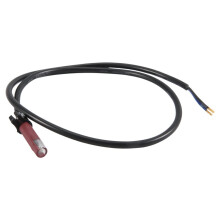 QRB1 Flame Detector Photosensitive Electric Eye Burner Detection Photoresistor Red QRB1 Photocell for Burner Waste Oil