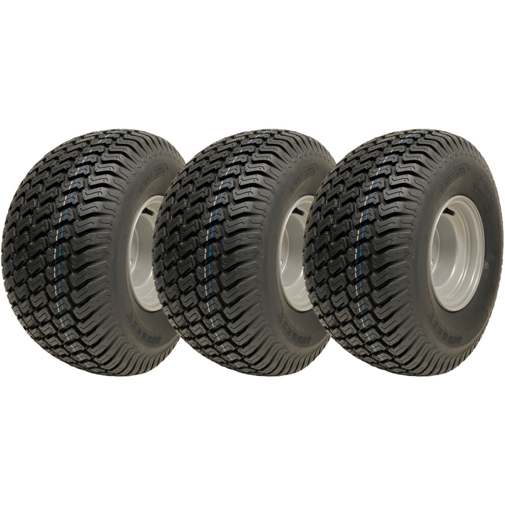 Parnells 20X10.00-8 Lawnmower Grass Wheel 4Ply Wanda P332 Road Legal 100Mm Pcd (Set Of 3)