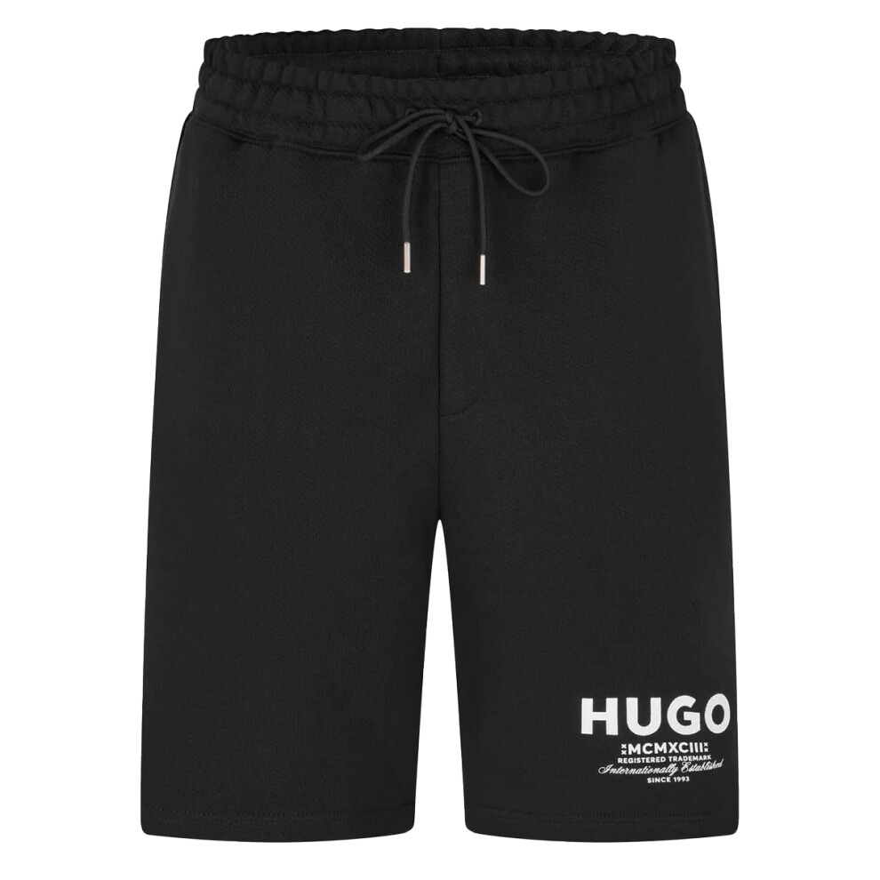 Hugo Boss (L, /White) Mens Nomario Sweat Shorts Black