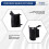 New for  D7100 Front Handheld Plastic Grip Rubber Cover Camera Repair Accessories 3