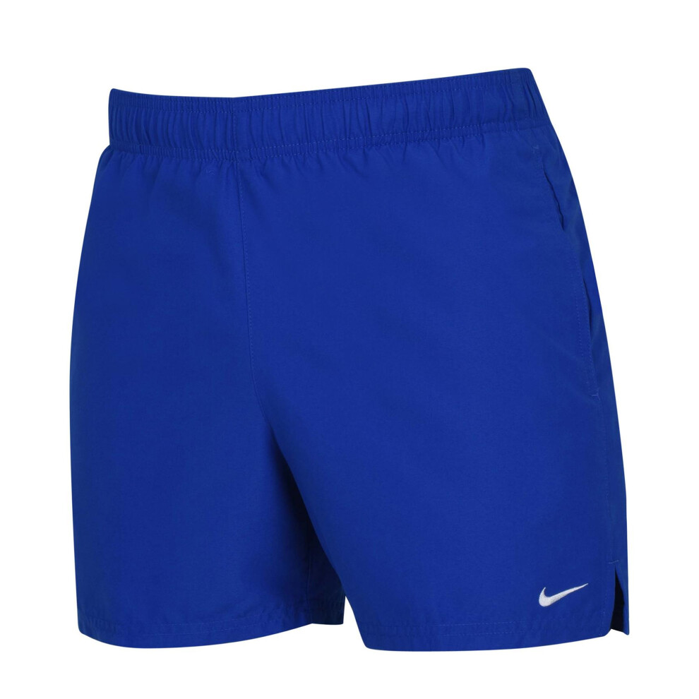 Nike (Xl, Royal ) Mens Embroidered Logo Regular Swim Shorts Blue
