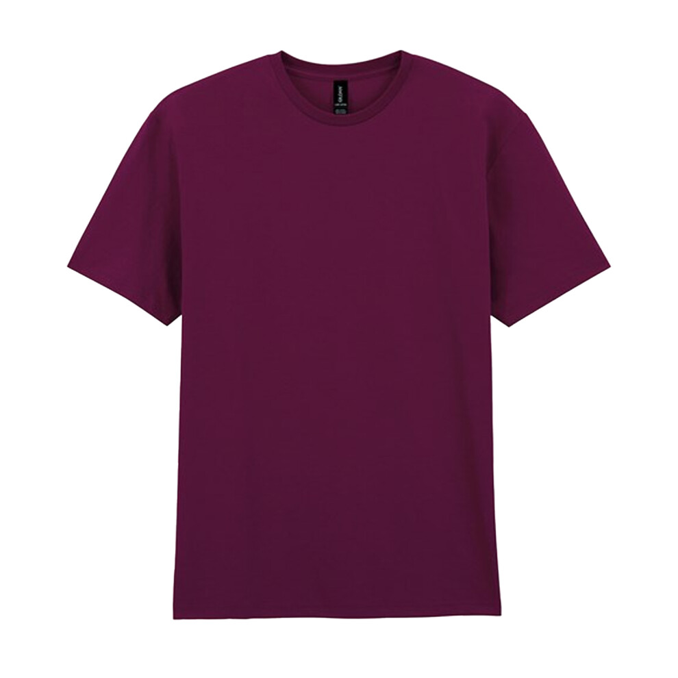 Gildan (Xxl, Maroon) Unisex Adult Cotton Lightweight T-Shirt Multicoloured