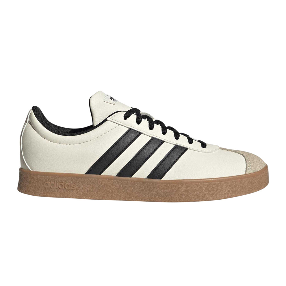 Adidas (5 Uk, Off /Gum) Womens/Ladies 3 Stripes Synthetic Trainers White