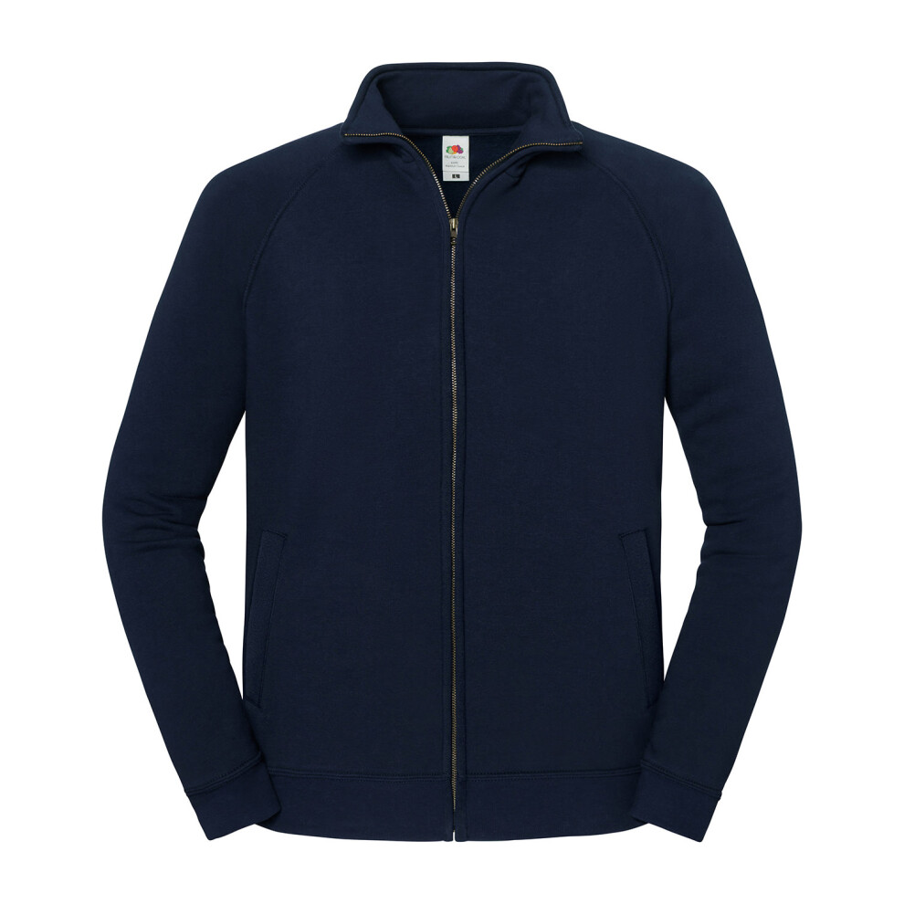Fruit Of The Loom (3Xl, Deep Navy) Unisex Adult Iconic Premium Sweat Jacket Blue,Multicoloured