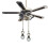Set of 4 Vintage-Style Clear Fan Pull Ceiling Fan Chain Pulls Crystal Prism 6