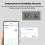 Tuya Zigbee Temperature Humidity Sensor Thermomete Hygrometer Home Automation APP for Alexa  Assistant 3