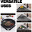 Full Silicone-Coated Triangle Roll- Dish Drying Rack with Steel Core Multipurpose over-the-Sink Kitchen Drainer 2