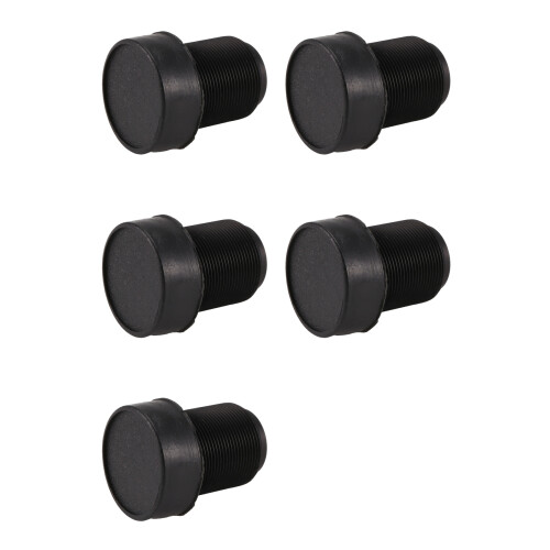5pcs 1/3 CCTV 2.8mm Lens Black for CCD Security Box Camera