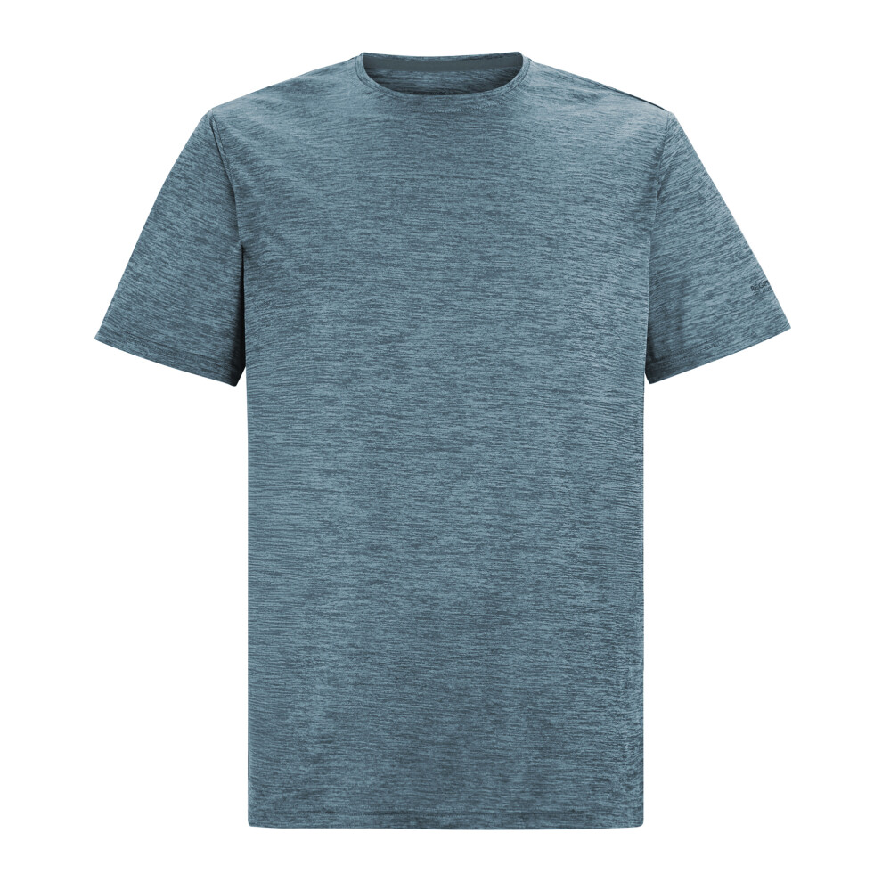 Regatta (L, China ) Mens Fingal Edition Marl T-Shirt Blue