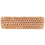 2X Hand-Woven Rectangular Rattan Wicker Basket Fruit Tea Snack Bread Picnic Cosmetic Storage Box S 5