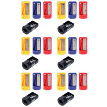 Carpenter Pencil Sharpener- 24 Pack Manual Pencil Sharpener for Flat Carpenter Pencils , Portable Pencil Sharpening Tool