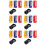 Carpenter Pencil Sharpener- 24 Pack Manual Pencil Sharpener for Flat Carpenter Pencils , Portable Pencil Sharpening Tool 1